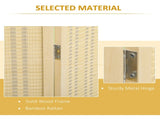 4 Panel Folding Room Divider Screen, Wall Panel Privacy Furniture, Freestanding Paravent Partition T3398P344337