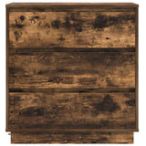 Bedside Cabinet Smoked Oak 71 x 34.5 x 75 cm Engineered wood 869638
