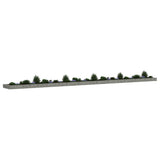 Gabion Raised Bed Galvanised Steel 1000x100x20 cm 151318