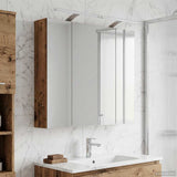 Bathroom Mirror Cabinet Old Wood 80 x 14.5 x 70 cm 889117