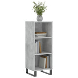Sideboard Concrete Grey 34.5x32.5x90 cm Engineered Wood 828760