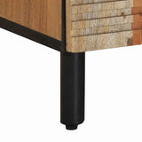 Bedside Cabinet Brown 50 x 33 x 60 cm Solid Acacia wood 4017764