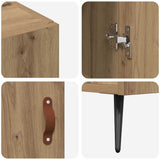 Sideboard Artisan Oak 89.5 x 34 x 80 cm Engineered Wood 879577