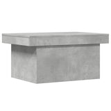 ZNTS Coffee Table Concrete Grey 80x55x40 cm Engineered Wood 840866