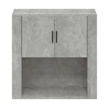 Wall Cabinet Concrete Grey 80x33x80 cm Engineered Wood 816588