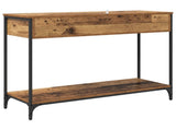 Console Table Old Wood 100 x 34.5 x 75 cm Engineered Wood 882241