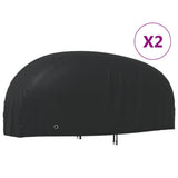 Motorcycle Covers 2 pcs 245x105x125 cm 210D Oxford Fabric 3203404