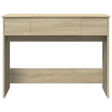 Dressing Table with Mirror Sonoma Oak 100x45x76 cm 840697