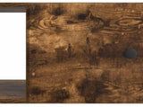 Coffee Table Smoked Oak 90 x 50 x 40 cm Engineered Wood 895650