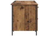 Computer Desk Old Wood 131 x 48 x 75 cm Engineered Wood 882832