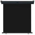 Balcony Side Awning 165x250 cm Black 48430