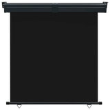 Balcony Side Awning 165x250 cm Black 48430