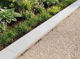 Garden Cover Profile 10 pcs 100 x 20 x 5 cm Steel White 8012923