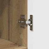 Bathroom Cabinet with Storage Artisan Oak 30 x 35 x 95 cm 883323