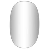 Wall Mirror Silver 80x50 cm 348214