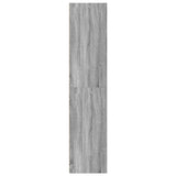 Highboard Grey Sonoma 50x41x185 cm Engineered Wood 3281685