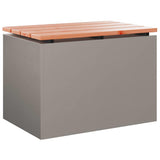 Garden Bench Rusty 60 x 40 x 43 cm Weathering steel 874897