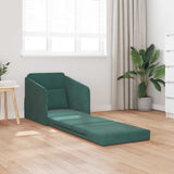 Sofa Bed Dark Green 65 x 80 x 83 cm Velvet 4106650