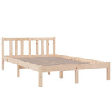 Bed Frame without Mattress Solid Wood 120x200 cm 814879