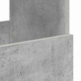 Magazine Rack Concrete Grey 102 x 30 x 45 cm 890963