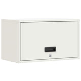 Wall Cabinet for Garage with Gas-lift Door White 883281