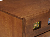 Bedside Cabinet Brown 50 x 33 x 60 cm Solid Mango Wood 4018232
