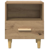 Bedside Cabinet with Drawer 2 pcs Artisan Oak 40 x 35 x 47 cm 880586