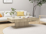 Coffee Table Sonoma Oak 96x50x45 cm Engineered Wood 806834