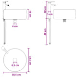 Bathroom Furniture Set 2 pcs White Engineered Wood 3404000