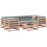 7 Piece Garden Sofa Set Solid Wood Douglas Fir 3299310