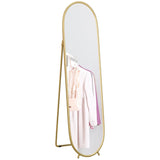 40 x 160cm Full Length Mirror, Floor Standing, Wall-Mounted or Leaning Against Wall Tall Mirror w/ T3398P341322