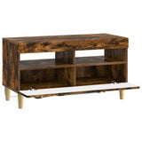 LED TV Cabinet Smoked Oak Engineered Wood 897220