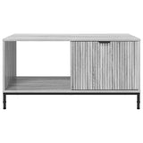 Coffee Table Grey Sonoma 90 x 49 x 46 cm Engineered Wood 883450