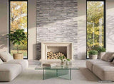 Wall Panels 10 pcs 100 x 25 cm Light Grey EPS Foam 42046108