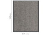 326948 Doormat Tufted 90x150 cm Light Brown