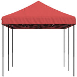 ZNTS Foldable Party Tent Pop-Up Burgundy 580x292x315 cm 4004939