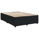 Bed Frame without Mattress Black 140x200 cm Velvet 3285014