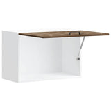 Kitchen Wall Cabinet Lucca Brown Oak Engineered Wood 853844
