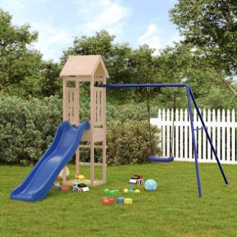 Outdoor Playset Solid Wood Pine 3155819