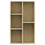 Book Cabinet Sonoma oak Engineered Wood Medium Book Cabinet 800165