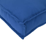 Cushion Royal Blue 120 x 80 x 12 cm Oxford Fabric 42001575