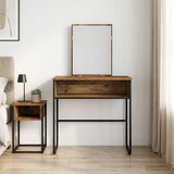 Dressing Table Old Wood 81 x 40 x 131 cm Engineered Wood 8007693