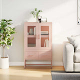 Highboard Pink 68x39x111.5 cm Steel 853363