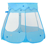 Children Play Tent with 250 Balls Blue 102x102x82 cm 3107721