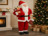Santa Claus Figure Red 180 cm Polyester 42050764