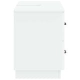 Bathroom Sink Cabinet HOORN White 82 x 41x 56 cm 897235