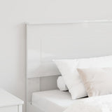 Headboard Gloss White Engineered wood 888368