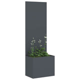 Garden Privacy Screen Anthracite 50 x 150 cm Cold-rolled steel 876443