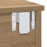 Bedside Table 2 pcs Artisan Oak 40 x 31 x 15 cm Engineered Wood 891119