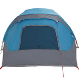 Family Tent Cabin 6-Person Blue Waterproof 4100668